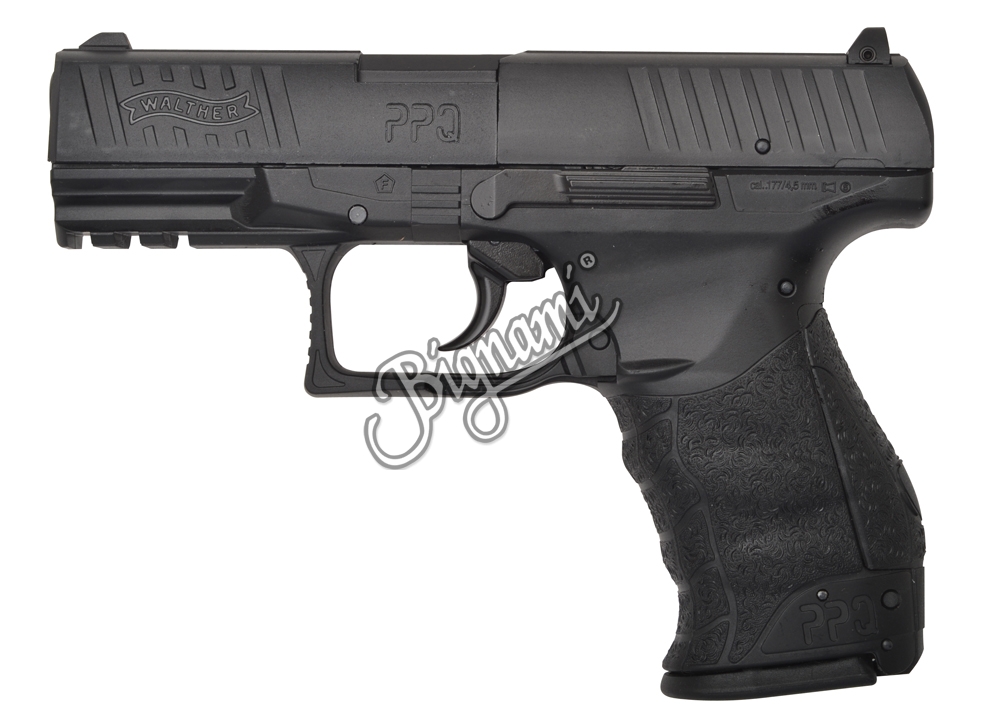 Pistola ad aria compressa - marca WALTHER - modello UMAREX WALTHER PPQ CO2 CAL.4.5 NERA - calibro 4,5 - ARMI DI LIBERA VENDITA - ARMI ARIA COMPRESSA 1757