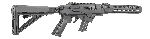 Carabina semi-auto. - marca RUGER - modello PC-CARBINE 9 LUGER 16.1