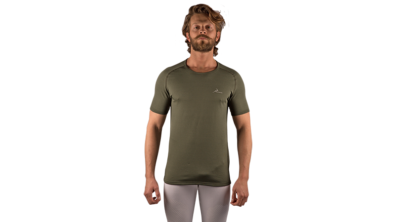 MAGLIA - marca KONUSTEX - modello T-SHIRT UOMO VERDE PROGRAME-20 - MAGLIE - INTIMO 1213