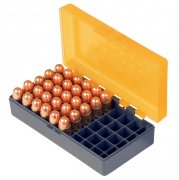 PORTACOLPI - marca SMARTRELOADER - modello #14 38 Special - .357 Magnum - .38 Super Auto - calibro  38 Special - .357 Magnum - .38 Super Auto - misura Pistola 50 Colpi - RICARICA ATTREZZI - PORTA BOSSOLI - PORTA MUNIZIONI 3507
