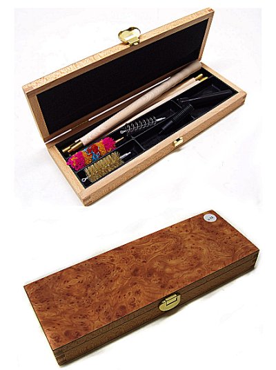 KIT PULIZIA - marca DELFIERO - modello COMPLETO PULIZIA LUX PER FUCILE CAL,12/16/20/28/36 - calibro 36 - misura 3pz - PULIZIA E MANUTENZIONE - PULIZIA CANNE 4018