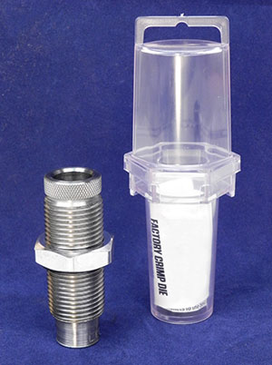 CRIMP DIE - marca LEE - modello 90862 FACTORY CRIMP DIE - calibro 40 S&W - misura Factory Crimp - RICARICA ATTREZZI - DIES 4321