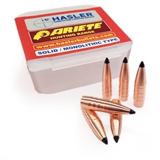 PALLE - marca HASLER - modello Ogiva HA cal. 6 (.243) da 77 grn cb 0,360 (50 pz) - calibro 6mm (243