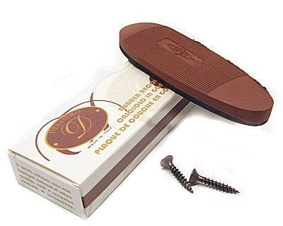 CALCIOLO - marca DELFIERO - modello Calciolo In Gomma Bmr 300 Mm 14 Interasse Fori 82mm - calibro COL. MARRONE/NERO - misura SP. 14mm INT.FORI 82MM - VARIE - ACCESSORI PER ARMI LUNGHE 5704