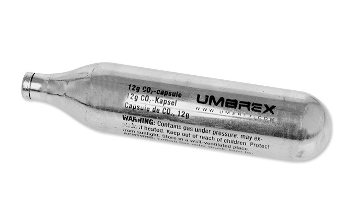 BOMBOLETTA CO2 X LUBRIFICAZIONE - marca WALTHER - modello 4.1683 - calibro CO2 X LUB. - misura LUBE - ARIA COMPRESSA - RICARICA 6372