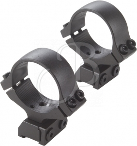 ANELLI - marca WARNE - modello 214 M 30mm MEDIUM HEIGHT FISSI - calibro 36mm-42mm objectives - misura 30mm - ATTACCHI  - ATTACCHI FISSI 6509