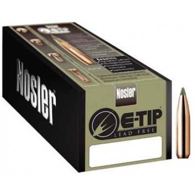 PALLE - marca NOSLER - modello 59265 SP E-TIP 180gr - calibro 8mm (323