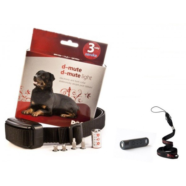 COLLARE ANTIABBAIO - marca DOG TRACE - modello D-mute Light - calibro D-MUTE - misura LIGHT - TUTTO PER IL CANE - COLLARI ANTIABBAIO 6744