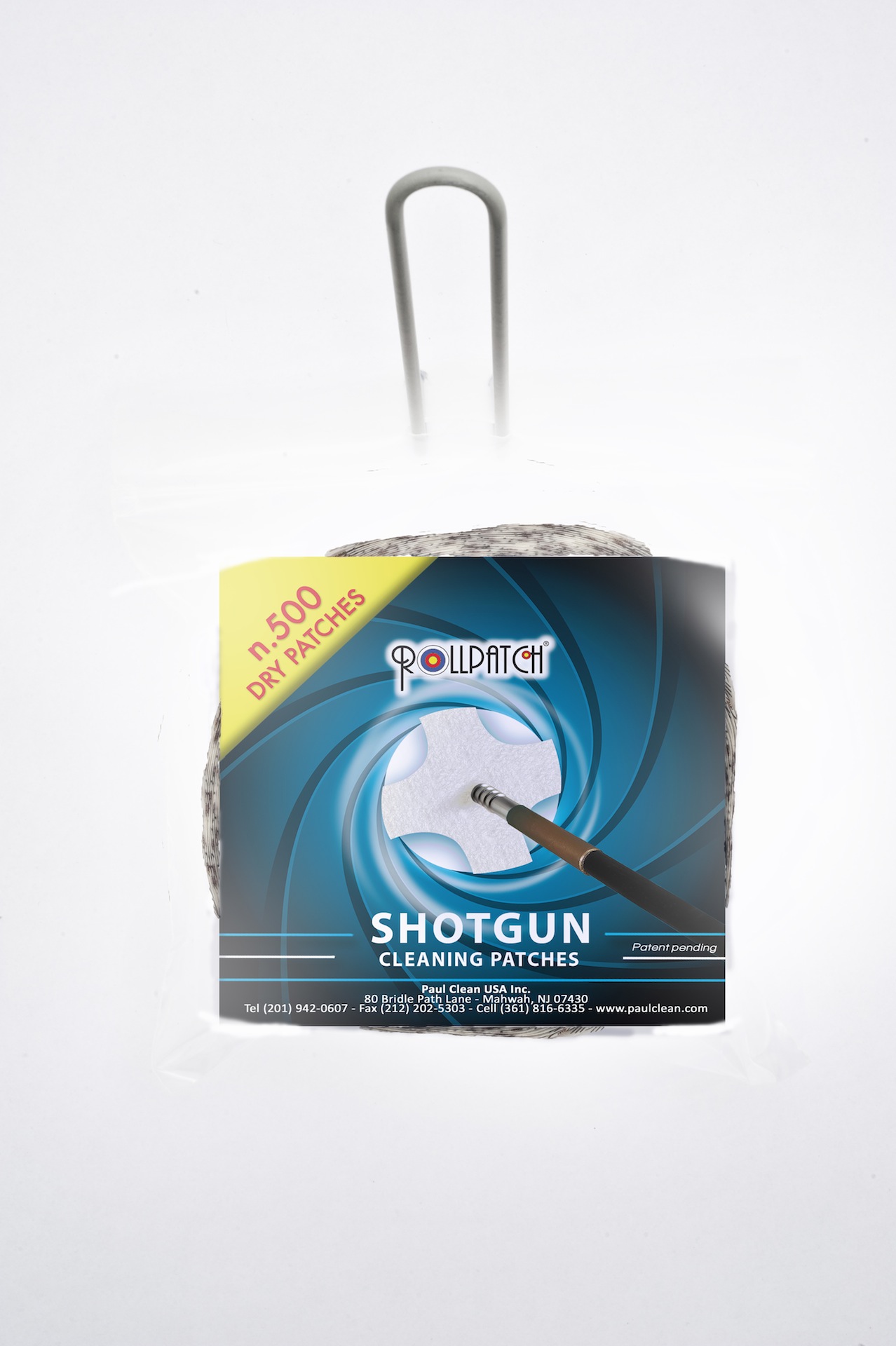 PEZZUOLE - marca PAUL CLEAN - modello Roll Patch - calibro .22-.50 - misura 500 PCS - PULIZIA E MANUTENZIONE - PULIZIA CANNE 6953