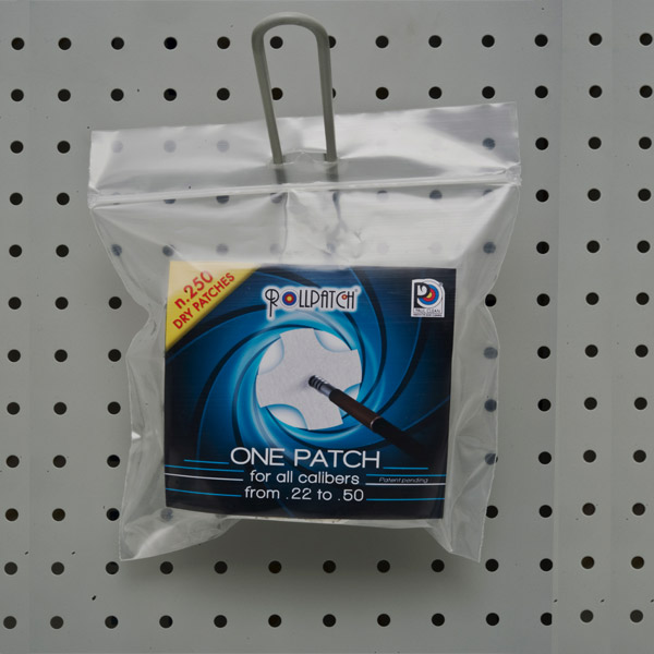 PEZZUOLE - marca PAUL CLEAN - modello Roll Patch - calibro .22-.50 - misura 250 PCS - PULIZIA E MANUTENZIONE - PULIZIA CANNE 6954