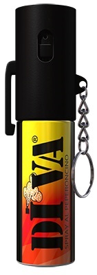 SPRAY AL PEPERONCINO - marca DEFENCE SYSTEM - modello DIVA TOP CLASSIC - calibro ANTIAGGRESSIONE - misura 2.000.000 Scoville - AUTODIFESA - SPRAY ANTIAGGRESSIONE 7066