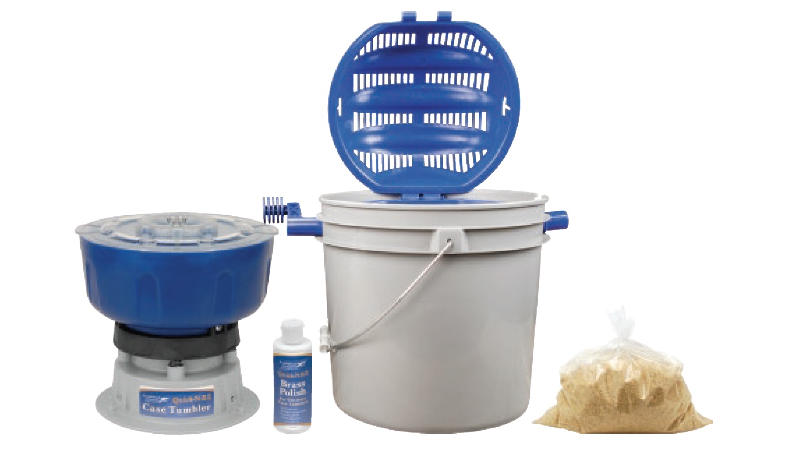 TUMBLER - marca FRANKFORD ARSENAL - modello 799-534 Quick-N-EZ Case Cleaning Kit - calibro 220V - misura TUMBLER - RICARICA ATTREZZI - PULIZIA E PREPARAZIONE BOSSOLI 7108