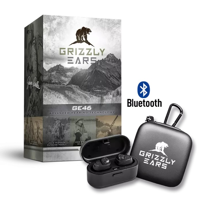 AURICOLARI ELETTRONICI - marca GRIZZLY EARS - modello PREDATOR PRO - calibro Col.Neri - misura Bleutooth - ACCESSORI PER IL TIRO/CACCIA - AURICOLAR ELETTRONICI 7308