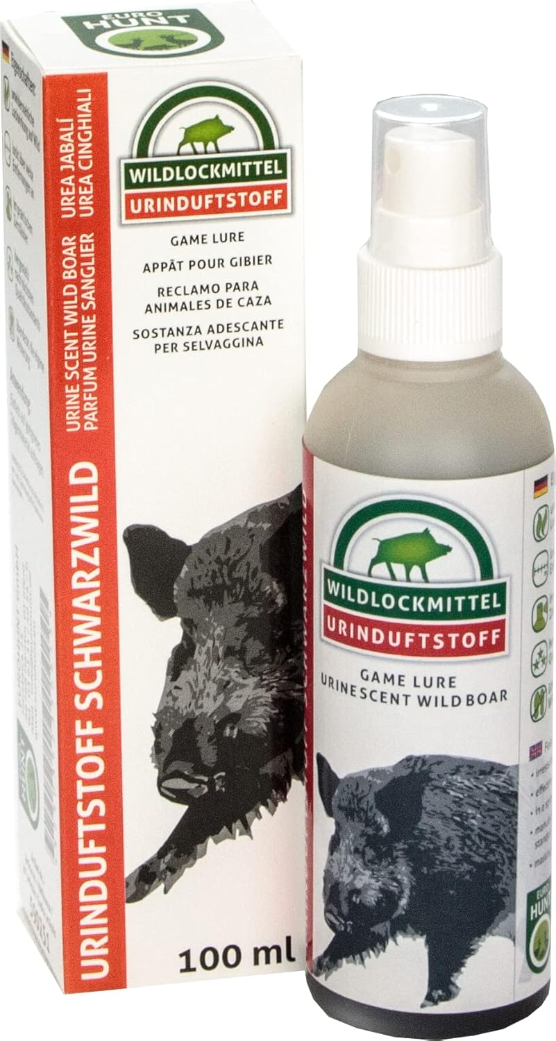 ATTRATTIVI PER ANIMALI - marca EUROHUNT - modello Urina Spray per Cinghiale - calibro CINGHIALE - misura 100 ml - ATTRATTIVI PER ANIMALI -  7358