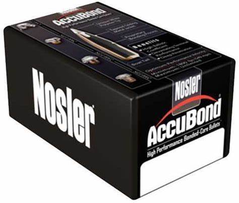 PALLE - marca NOSLER - modello 59992 ACCUBOND SP - calibro 7mm (284