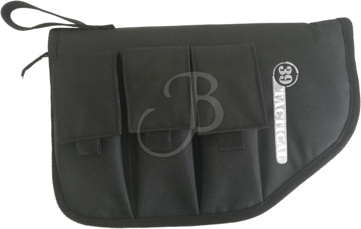 BORSA PORTA PISTOLA - marca 39TACTICAL - modello BORSA NERA PORTA 1 PISTOLA - calibro PORTA 1 PISTOLA - misura NERO-RH - ACCESSORI PER IL TIRO - CUSTODIE 7407