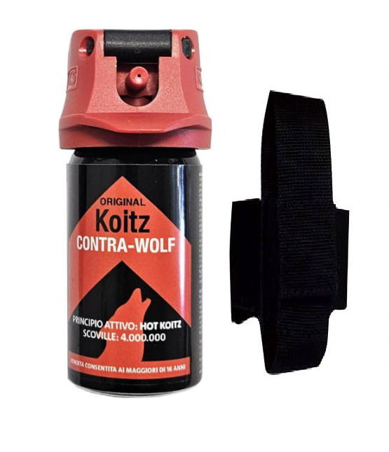 FONDINA SPRAY - marca DEFENCE SYSTEM - modello FONDINA CONTRA WOLF - calibro FONDINA - misura Unica - AUTODIFESA - SPRAY ANTIAGGRESSIONE 7519