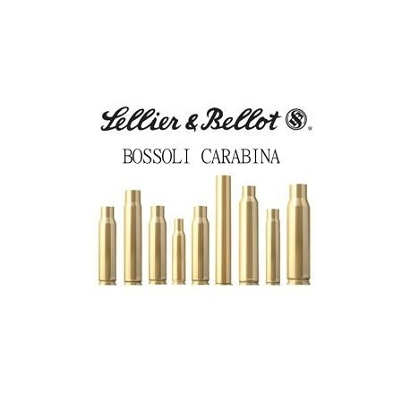 BOSSOLI - marca SELLIER&BELLOT - modello Cartrice Case calibro 7,62X54R - calibro 7,62x54R - misura 20ks/pz - RICARICA COMPONENTI - BOSSOLI PER CARABINA 7580