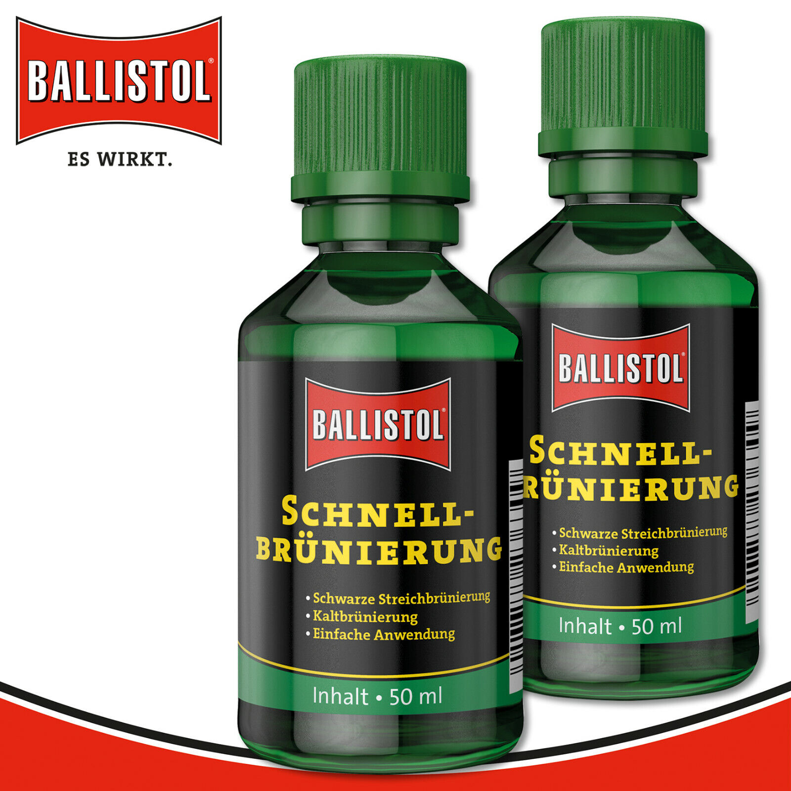 BRUNITORE - marca BALLISTOL - modello Brunitore rapido 50ml - calibro Brunitore a freddo - misura 50ml - PULIZIA E MANUTENZIONE - BRUNITORI 7737