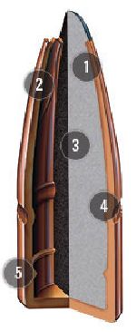 PALLE - marca HORNADY - modello 3510 BTSP INTERLOCK - calibro 35 (358