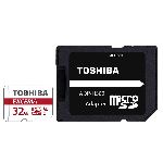 MICRO SD - marca TOSHIBA - modello M302-EA 32GB - calibro SD - misura 32B - FOTO E VIDEO - TELCAMERE-FOTOTRAPPOLE