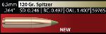 PALLE - marca NOSLER - modello 59765 E-TIP 264