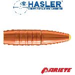 PALLE - marca HASLER - modello Ogiva Ariete Round Nose Cal.30 Da 159 Gr Cb 0,430 (50pz) - calibro 30 (308