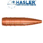 PALLE - marca HASLER - modello Ogiva Hunting 257 da 100 grn cb 0,370 (50 pz) - calibro 257 (257
