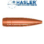 PALLE - marca HASLER - modello Ogiva Hunting Cal 7 (.284) Da 125 Grn Cb 0,385 (50 Pz) - calibro 7mm (284
