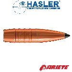 PALLE - marca HASLER - modello Ogiva Ariete Cal. 30 Da 167 Grn Cb 0,495 5 Anelli (50 Pz) - calibro 30 (308