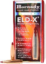 PALLE - marca HORNADY - modello 25418 ELD-X 257 110gr - calibro 257 (257) - misura 110gr - RICARICA COMPONENTI - PALLE DA CACCIA PER CARABINA