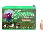 PALLE - marca SIERRA - modello 1630 SBT GAMEKING - calibro 25 (257) - misura 117gr - RICARICA COMPONENTI - PALLE DA CACCIA PER CARABINA