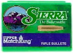 PALLE - marca SIERRA - modello 2200 HPBT MATCHKING - calibro 30 (308) - misura 168gr - RICARICA COMPONENTI - PALLE PER CARABINA
