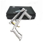 LANCIAPIATTELLI - marca SAGGITTARIO - modello Lanciapiattelli piccola Sagittario a sgancio manuale a pistola - calibro 60/70 - misura Manuale a pistola - TIRO AL PIATTELLO - LANCIAPIATTELLI