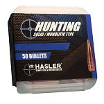 PALLE - marca HASLER - modello Hunting - calibro 270 (277) - misura 115gr - RICARICA COMPONENTI - PALLE DA CACCIA PER CARABINA