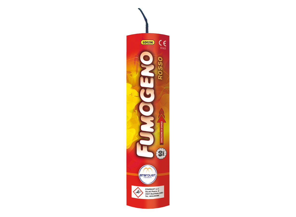 Fuochi Artificiali - marca STARDUST - modello FUMOGENO A MANO - calibro FUMOGENI VERDI - FUOCHI D ARTIFICIO - FUMOGENI BENGALA TORCE 1916