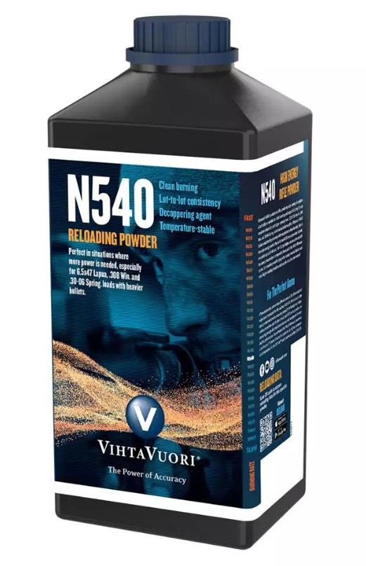 Polvere - marca VIHTAVUORI - modello N540 - calibro N540 - POLVERE PER RICARICA - POLVERE PER CARABINA 3526