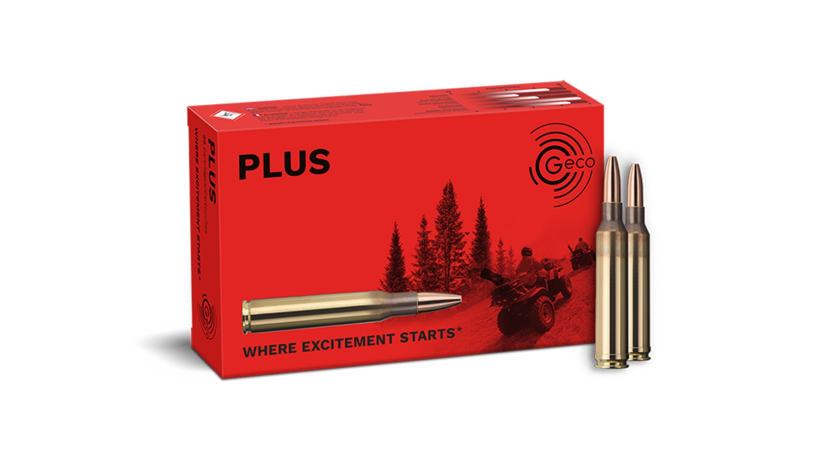 Cartucce - marca GECO - modello Plus 11,0g Hp - calibro 7RM - CARTUCCE PER CARABINA - CARTUCCE PER LA CACCIA 3735