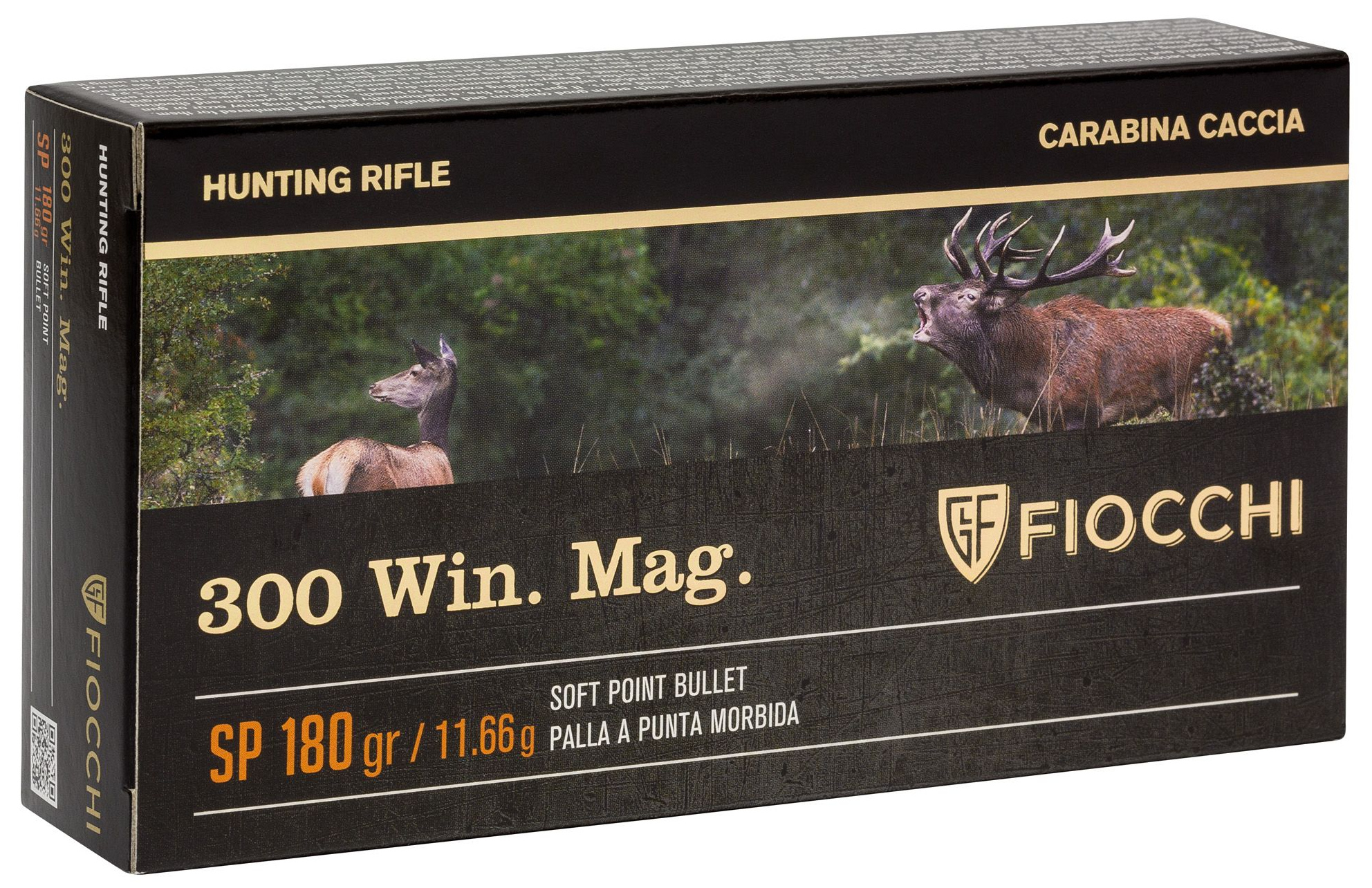 Cartucce - marca FIOCCHI - modello Sp - calibro 300WIN MAG - CARTUCCE PER CARABINA - CARTUCCE PER LA CACCIA 3807