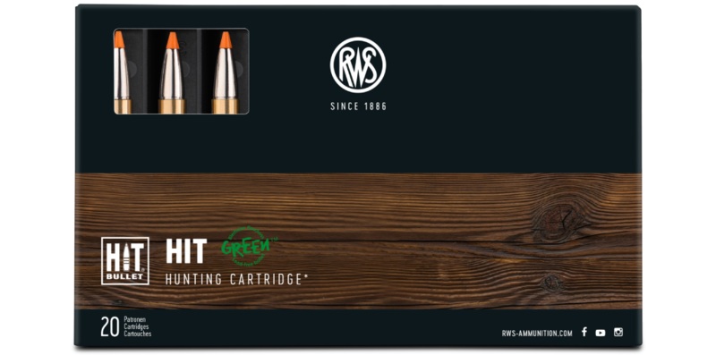 Cartucce - marca RWS - modello HIT 9,1g Green - calibro 7RM - CARTUCCE PER CARABINA - CARTUCCE PER LA CACCIA 3902