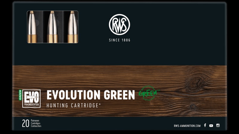 Cartucce - marca RWS - modello Evolution Green 9g 139gr - calibro 8x57JRS - CARTUCCE PER CARABINA - CARTUCCE PER LA CACCIA 3966