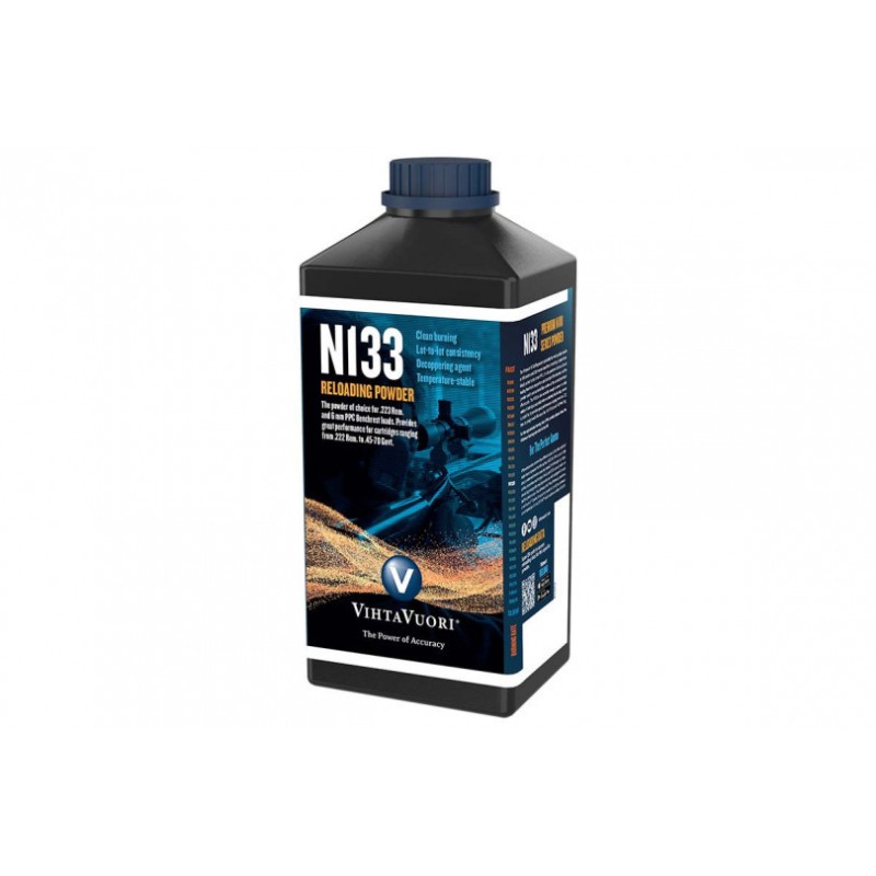 Polvere - marca VIHTAVUORI - modello N133 - calibro N133 - POLVERE PER RICARICA - POLVERE PER CARABINA 3978