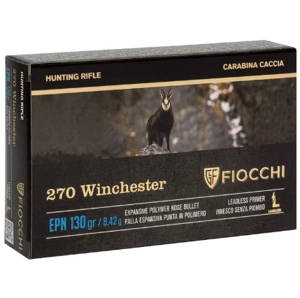 Cartucce - marca FIOCCHI - modello EPN - calibro 270WIN - CARTUCCE PER CARABINA - CARTUCCE PER LA CACCIA 4091