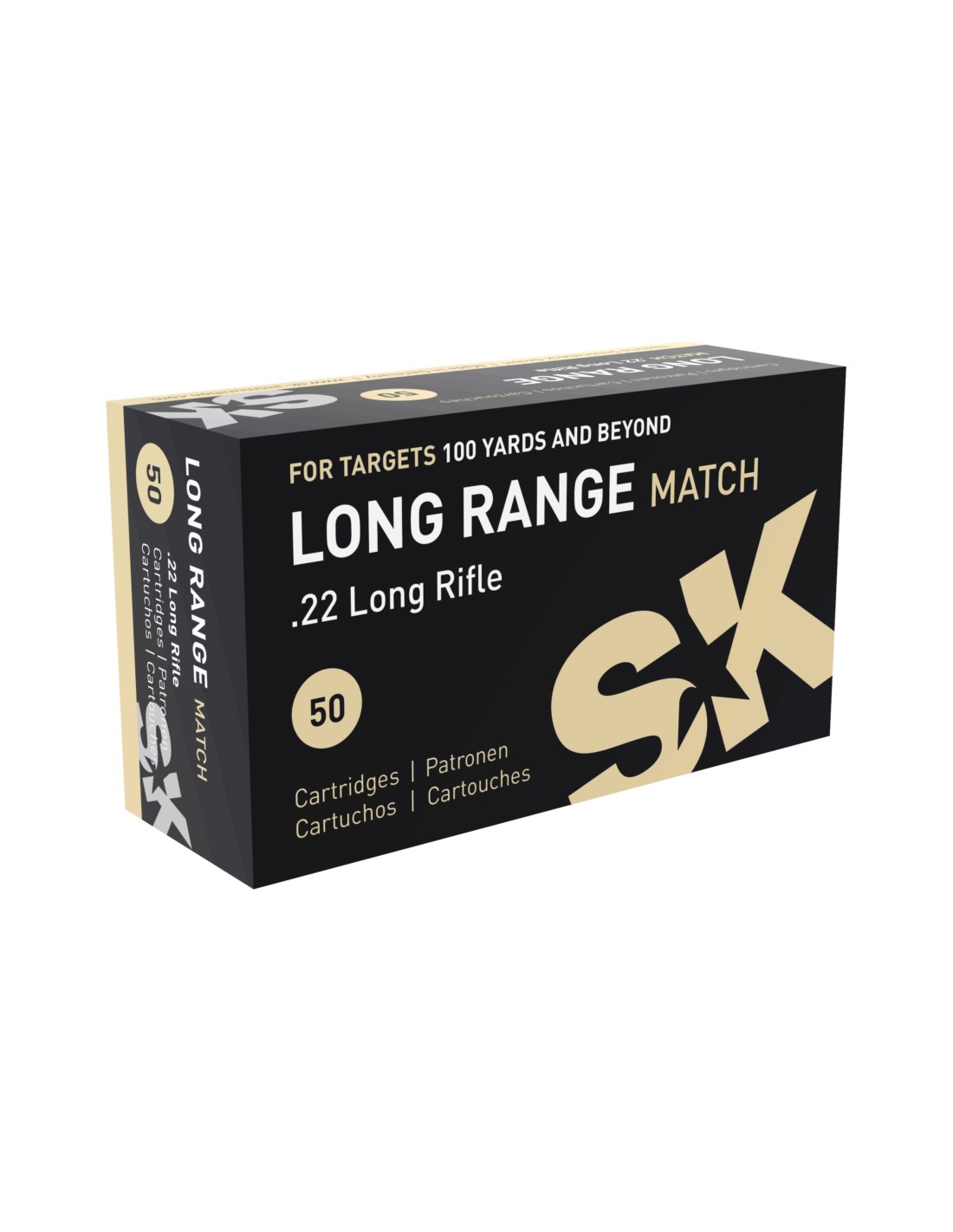 Cartucce - marca LAPUA - modello Sk Long Range Match 2,59g 325m/s - calibro 22LR - CARTUCCE PER CARABINA/PISTOLA - CARTUCCE PER IL TIRO 4115