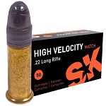 Cartucce - marca LAPUA - modello Sk High Velocity Match 2,59g 385m/s - calibro 22LR - CARTUCCE PER CARABINA/PISTOLA - CARTUCCE PER IL TIRO